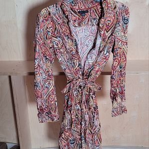 Tommy Hilfiger Floral Belted Dress